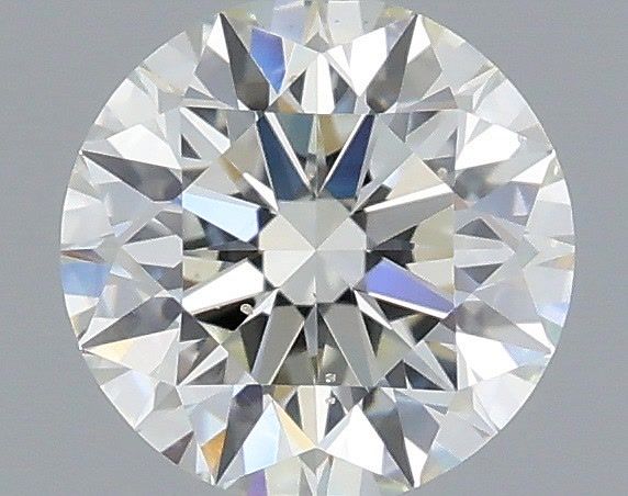 Round Natural Diamond 0.61ct I VS2