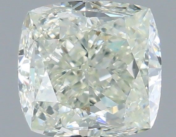 Cushion Very Light Green Natural Diamond 2.01ct VS1 loose diamond