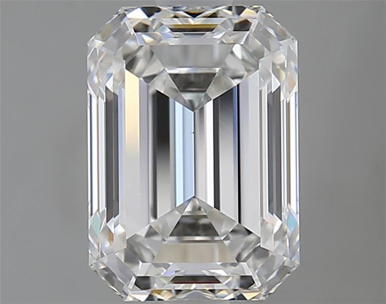 Emerald Natural Diamond 2.20ct F VS1