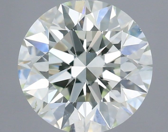Round Very Light Yellow Green Natural Diamond 1.11ct SI1 loose diamond