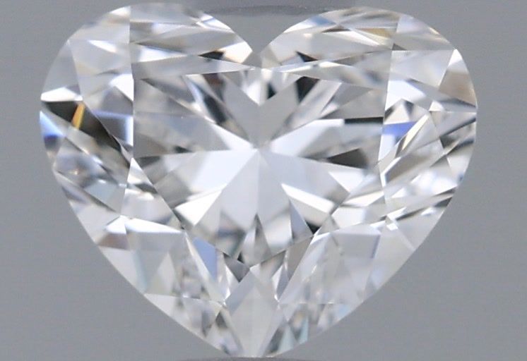 Heart Natural Diamond 0.53ct D VVS2