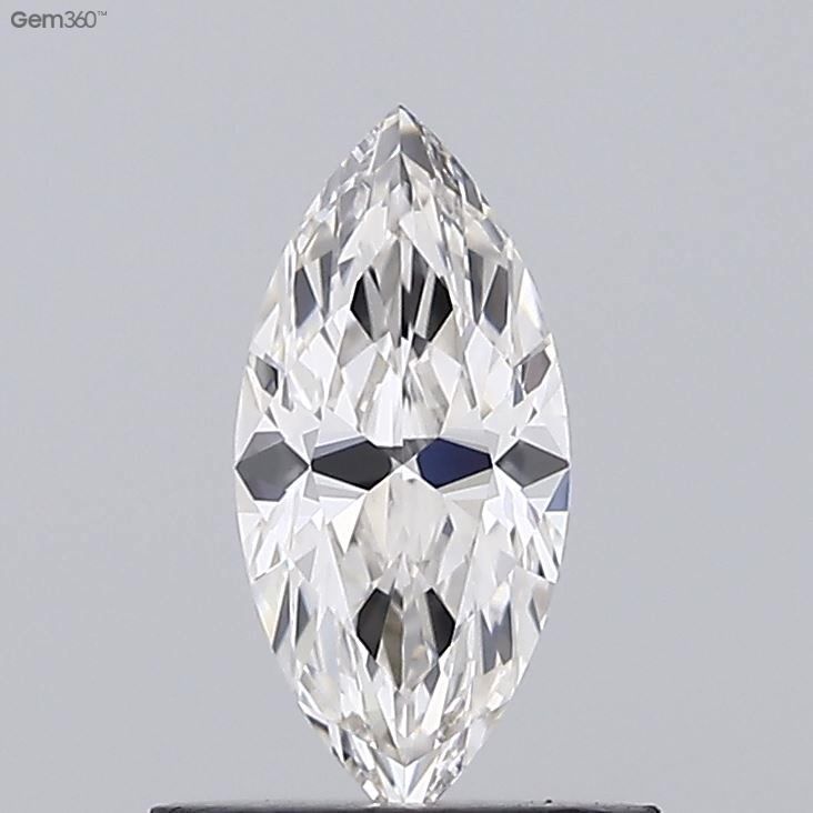 Marquise Natural Diamond 0.50ct I VVS2