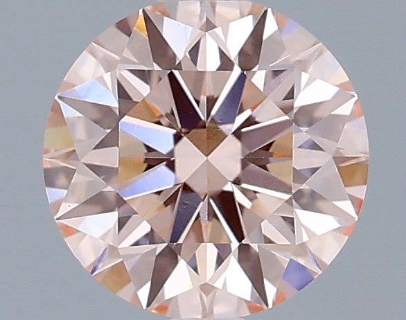 Round Fancy Intense Pink Lab-grown Diamond 1ct VVS2 loose diamond