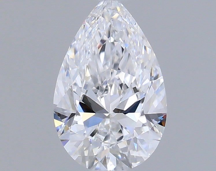 Pear Natural Diamond 0.42ct E VVS1