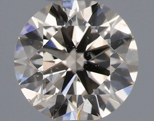 Round Very Light Brown Natural Diamond 0.3ct SI2 loose diamond