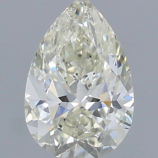 Pear Natural Diamond 0.40ct J VS1