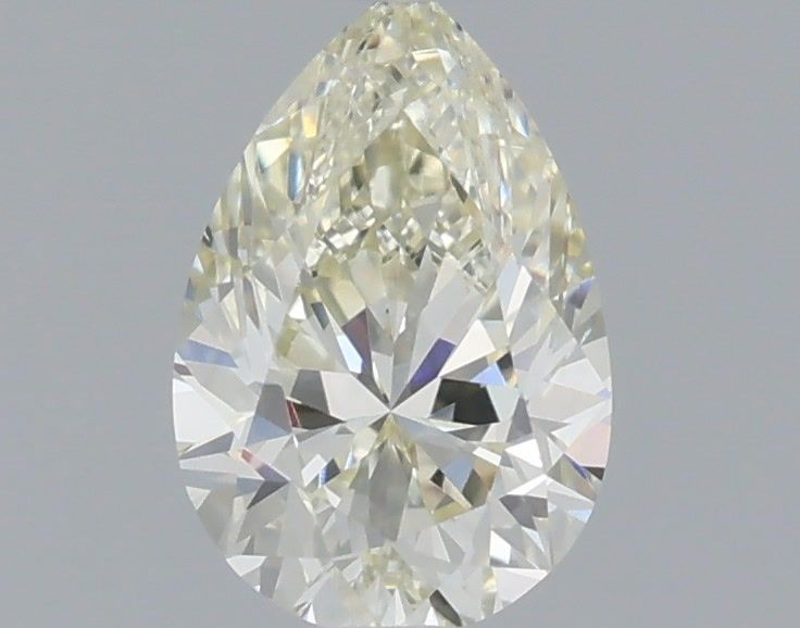 Pear Natural Diamond 0.52ct J VS1