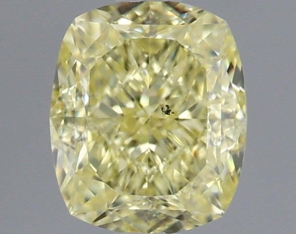 Cushion Fancy Yellow Natural Diamond 1.01ct SI1 loose diamond