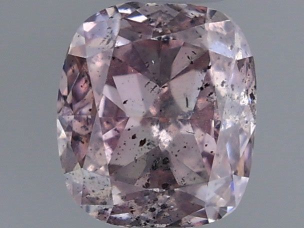 Cushion Fancy Purple Pink Natural Diamond 0.27ct I1 loose diamond