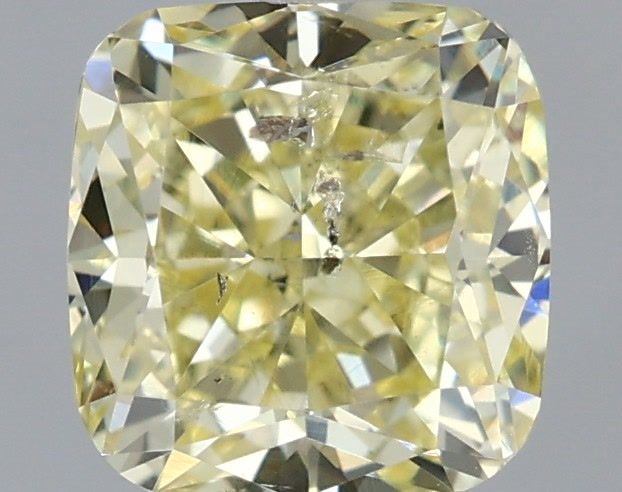 Cushion Fancy Yellow Natural Diamond 1.01ct I1 loose diamond