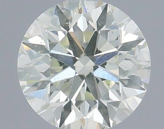 Round Faint Green Natural Diamond 0.4ct SI2 loose diamond