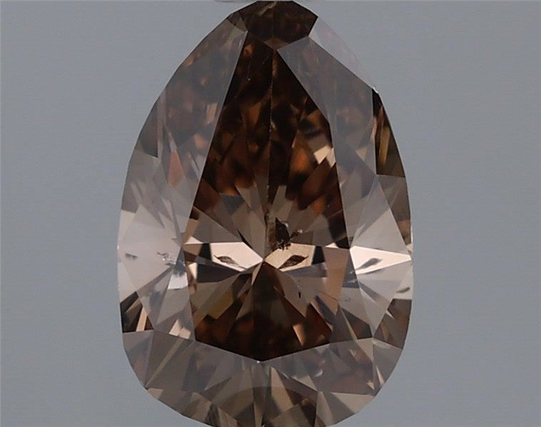 Pear Fancy Dark Brown Natural Diamond 1.03ct loose diamond