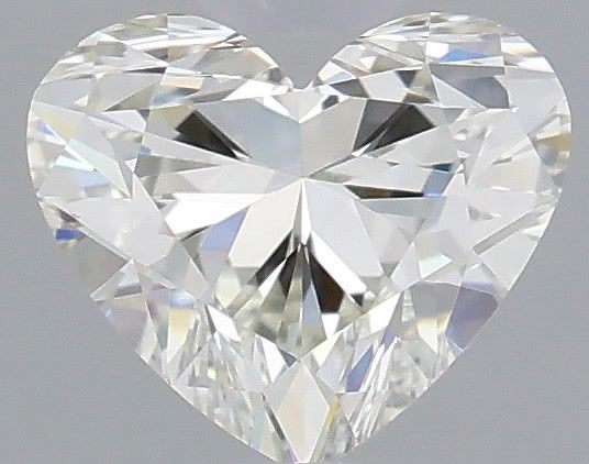 Heart Natural Diamond 0.55ct H VVS2