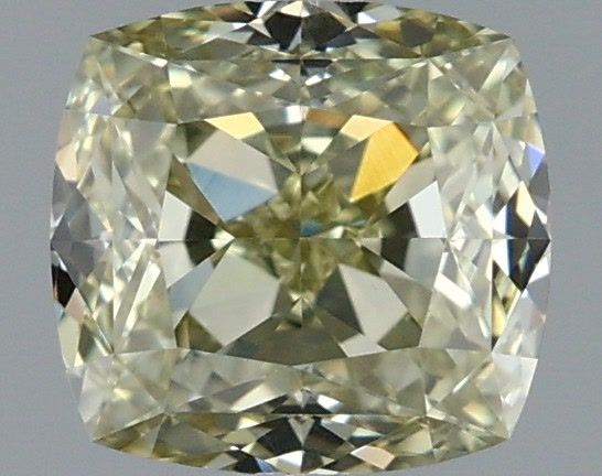 Cushion Yellow Natural Diamond 1.01ct VS1 loose diamond