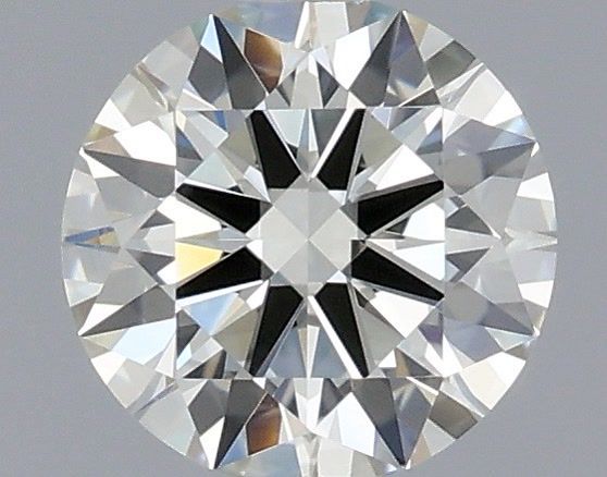 Round Natural Diamond 0.59ct H VVS1