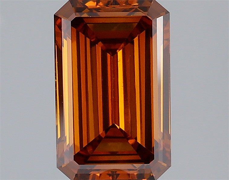 Emerald Fancy Vivid Orange Lab-grown Diamond 2.05ct VVS2 loose diamond