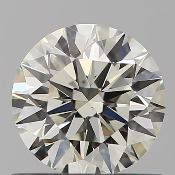 Round Natural Diamond 0.59ct J VS1