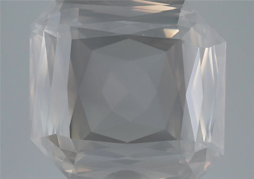 Radiant Fancy Light Gray Natural Diamond 5.01ct I2 loose diamond