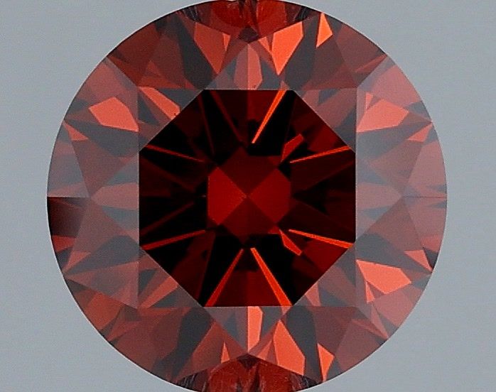 Round Fancy Deep Orange Lab-grown Diamond 2.25ct VS2 loose diamond