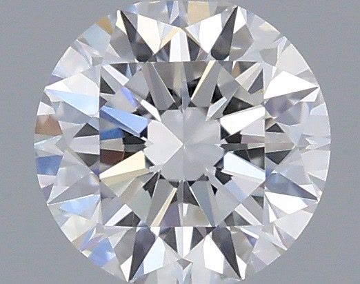 Round Natural Diamond 0.38ct D FL