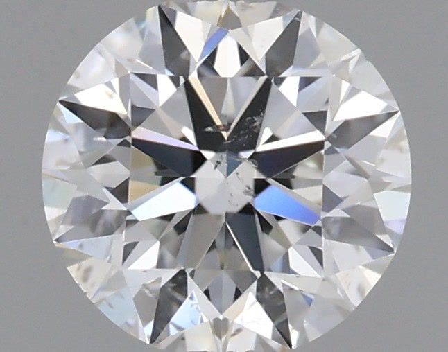 Round Faint Yellow Green Natural Diamond 0.5ct SI2 loose diamond