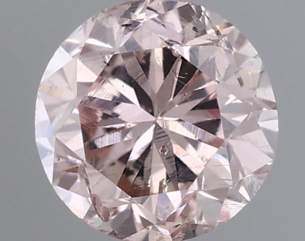 Round Fancy Brown Pink Natural Diamond 0.34ct loose diamond