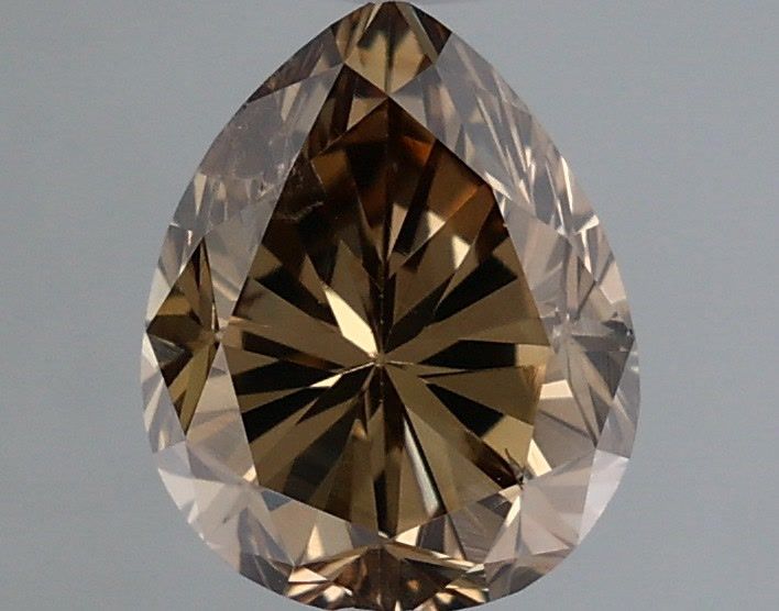 Pear Fancy Dark Yellowish Brown Natural Diamond 0.94ct loose diamond