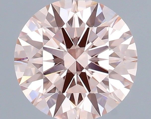 Round Fancy Intense Pink Lab-grown Diamond 0.61ct VVS2 loose diamond