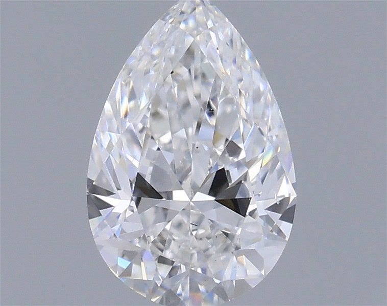 Pear Natural Diamond 0.51ct D VS2