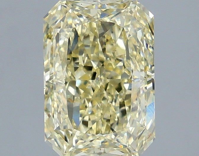 Radiant Fancy Yellow Lab-grown Diamond 2.09ct VS1 loose diamond