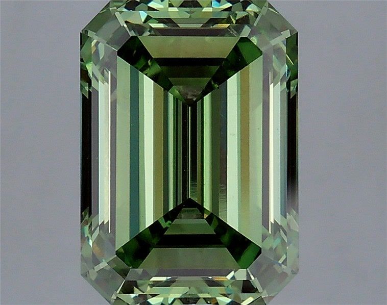 Emerald Fancy Vivid Green Lab-grown Diamond 4.08ct VS2 loose diamond