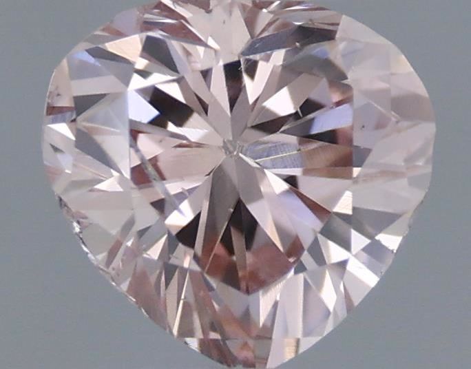 Heart Fancy Brownish Pink Natural Diamond 0.31ct loose diamond