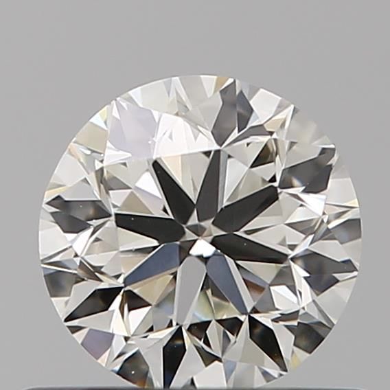 Round Natural Diamond 0.52ct H VVS2