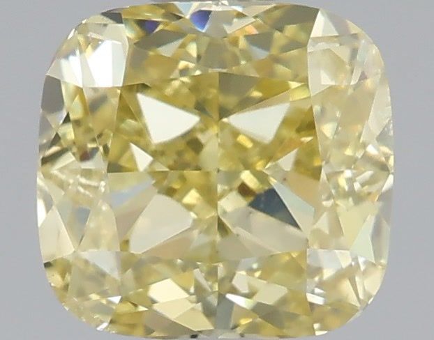Cushion Fancy Yellow Brown Natural Diamond 0.73ct I1 loose diamond