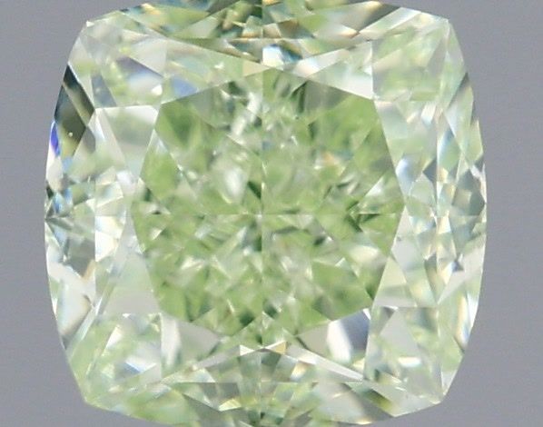 Cushion Fancy Intense Green Natural Diamond 0.75ct VS2 loose diamond