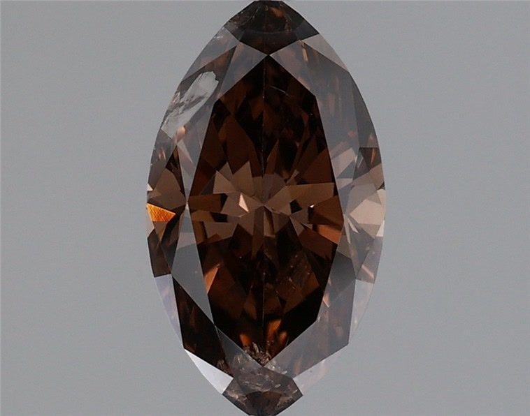 Marquise Fancy Dark Brown Natural Diamond 1.11ct loose diamond
