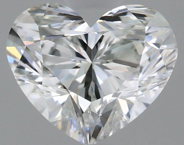 Heart Very Light Green Natural Diamond 1ct VS1 loose diamond