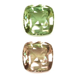 Cushion Green Alexandrite 0.46ct loose gemstone