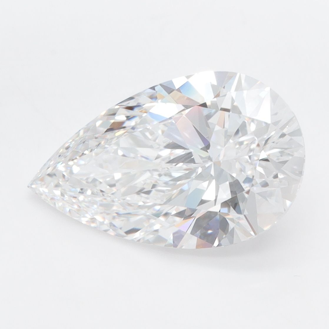 Pear Lab-Grown Diamond 3.31ct D IF