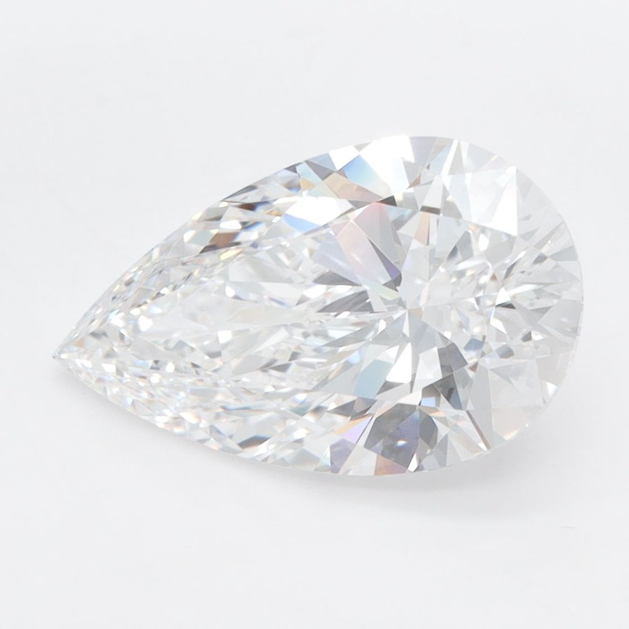 Pear Lab-Grown Diamond 3.31ct D IF