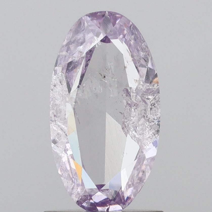 Oval Fancy Pink Purple Natural Diamond 1.01ct loose diamond