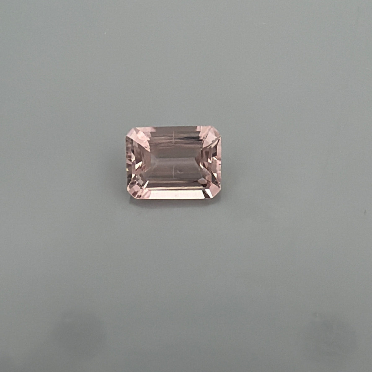 Octagonal Pink Morganite 1.94ct loose gemstone