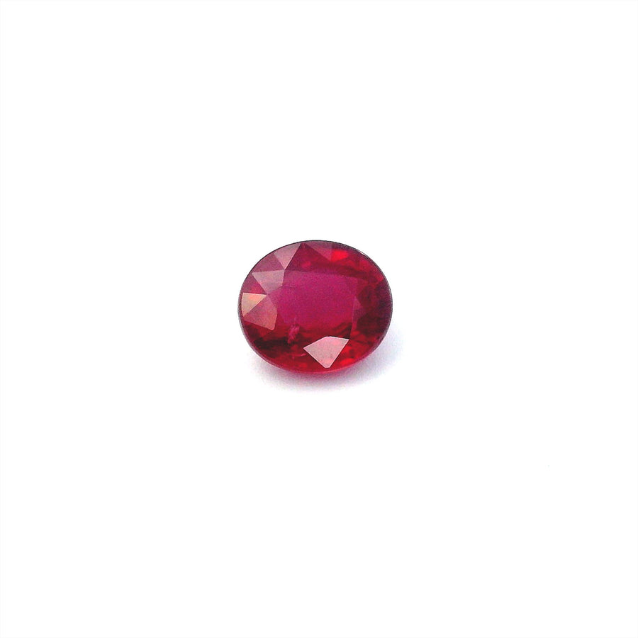 Oval Red Ruby 1.02ct loose gemstone