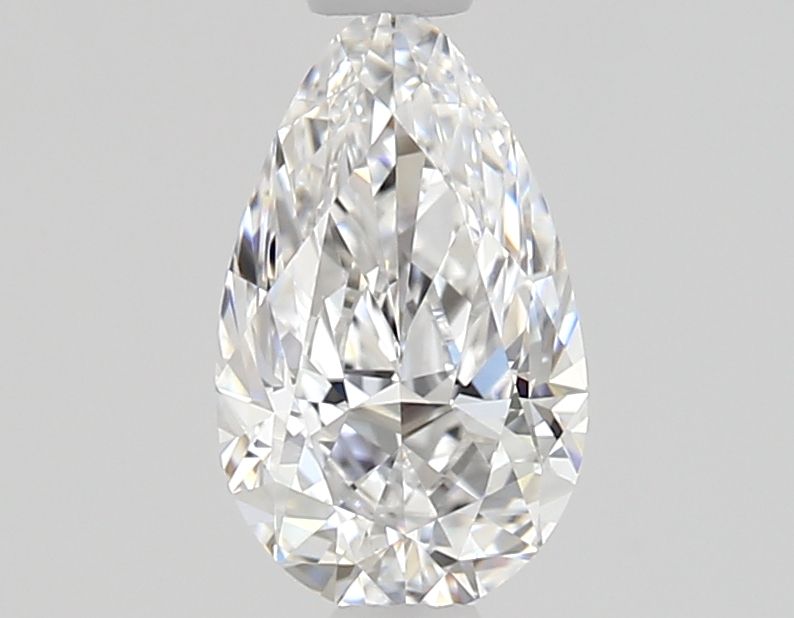 Pear Natural Diamond 0.58ct D VS1
