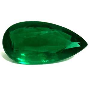 Pear Green Emerald 2.19ct loose gemstone