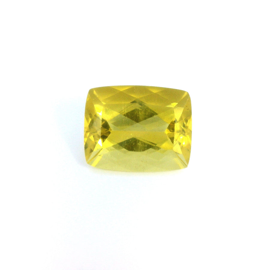 Cushion Yellow Heliodor 3.06ct loose gemstone
