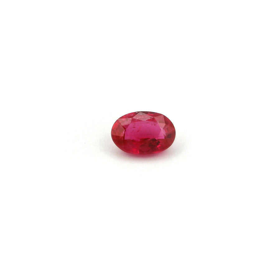 Oval Red Ruby 0.59ct loose gemstone