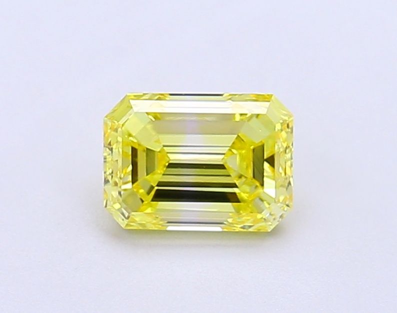 Emerald Fancy Intense Yellow Lab-grown Diamond 1.06ct VS1 loose diamond