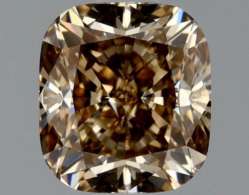 Cushion Faint Yellowish Blue Natural Diamond 1.02ct VS2 loose diamond