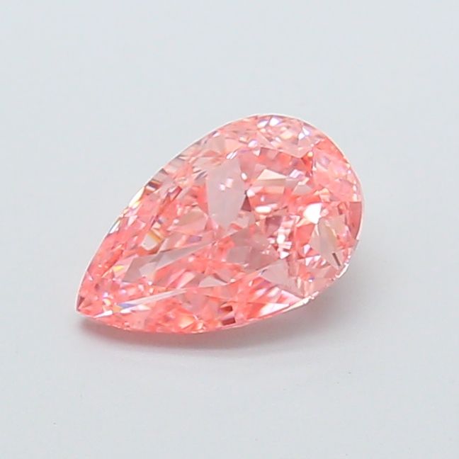 Pear Fancy Vivid Orange Lab-grown Diamond 1.05ct VS1 loose diamond